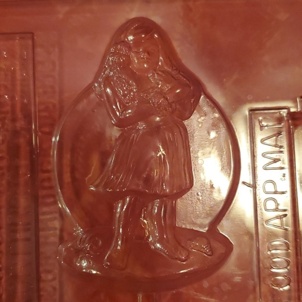 Hula Girl Candy Chocolate Lolypop Mold